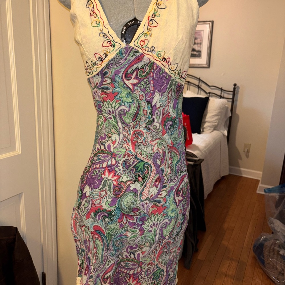 Colorful boho chic Print Dress